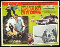 y422 THUNDERBOLT & LIGHTFOOT Mexican movie lobby card '74 Eastwood