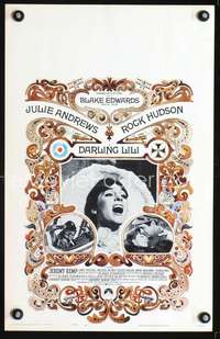 y054 DARLING LILI movie window card '70 Julie Andrews, Blake Edwards