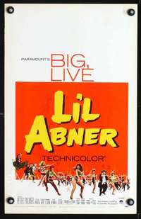 y137 LI'L ABNER movie window card '59 Julie Newmar, Peter Palmer