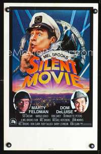 y211 SILENT MOVIE movie window card '76 Mel Brooks, Marty Feldman