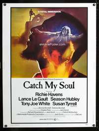 z238 CATCH MY SOUL Thirty by Forty movie poster '74 folk rocker Richie Havens!