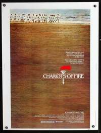 z240 CHARIOTS OF FIRE Thirty by Forty movie poster '81 English, Olympic running!
