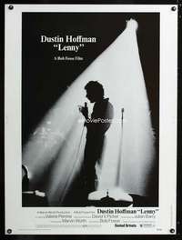 z331 LENNY Thirty by Forty movie poster '74 Dustin Hoffman, Perrine, Bob Fosse