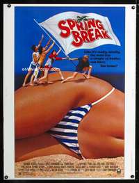 z385 SPRING BREAK Thirty by Forty movie poster '83 classic sexy bikini image!