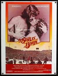z386 STAR IS BORN Thirty by Forty movie poster '77 Kristofferson, Streisand