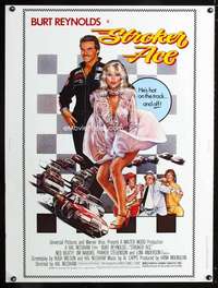 z392 STROKER ACE Thirty by Forty movie poster '83 Drew Struzan car racing art!