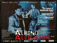 z005 ALBINO ALLIGATOR advance British quad movie poster '96 Spacey