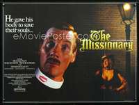 z107 MISSIONARY British quad movie poster '82 wacky Michael Palin!