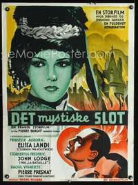 a038 CRIMSON DYNASTY Danish movie poster '35 Rodiant art of Landi!