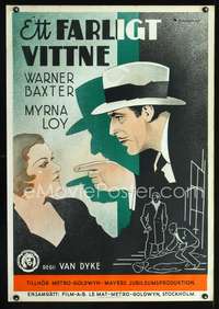a016 PENTHOUSE Swedish movie poster '33 Baxter & Loy by Rohman!