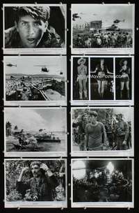 b281 APOCALYPSE NOW 8 8x10 movie stills '79 Martin Sheen, Hopper