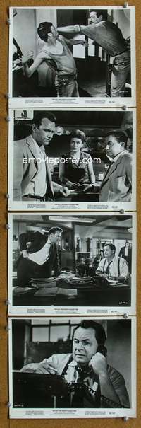 b413 DAY THE EARTH CAUGHT FIRE 6 8x10 movie stills '62 Janet Munro
