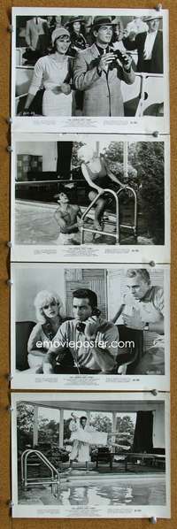 b300 GEORGE RAFT STORY 8 8x10 movie stills '61 Jayne Mansfield