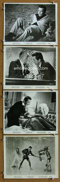 b328 I'D RATHER BE RICH 8 8x10 movie stills '64 Andy Williams, Dee