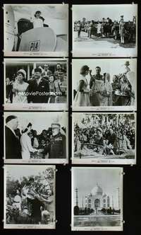 b336 JACQUELINE KENNEDY'S ASIAN JOURNEY 8 8x10 movie stills '62