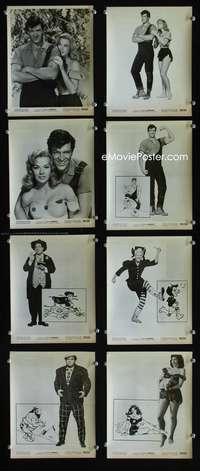 b338 LI'L ABNER 8 8x10 movie stills '59 Julie Newmar, Peter Palmer