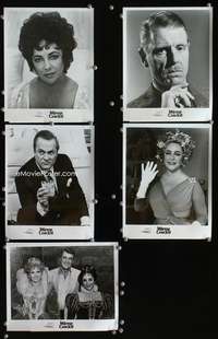 b454 MIRROR CRACK'D 5 8x10 movie stills '81 Agatha Christie mystery!