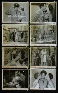 b352 PERFECT FURLOUGH 8 8x10 movie stills '58 Tony Curtis,Janet Leigh
