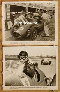 b505 RACE FOR LIFE 2 8x10 movie stills '54 cool vintage race cars!