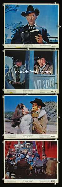 b150 5 CARD STUD 4 color 8x10 movie stills '68 Martin & Mitchum!