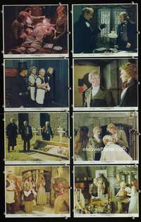 b053 FRANKENSTEIN & THE MONSTER FROM HELL 8 8x10 mini movie lobby cards '74