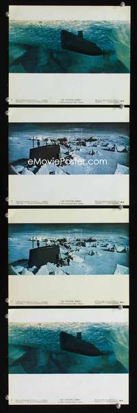 b166 ICE STATION ZEBRA 4 Eng/US color 8x10 movie stills '69 Cinerama!