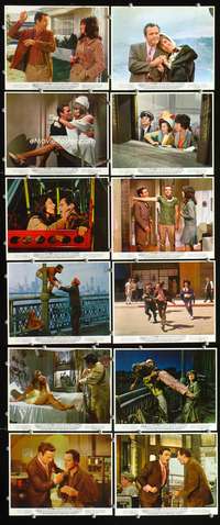 b005 LUV 12 color 8x10 movie stills '67 Jack Lemmon, Peter Falk