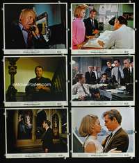 b136 NO WAY TO TREAT A LADY 6 color 8x10 movie stills '68 Steiger