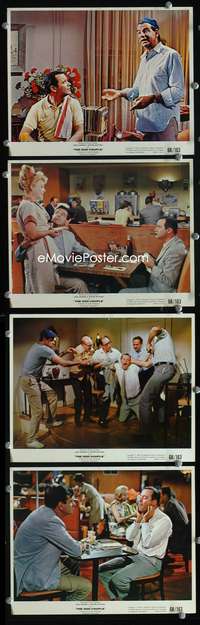 b174 ODD COUPLE 4 color 8x10 movie stills '68 Matthau, Jack Lemmon