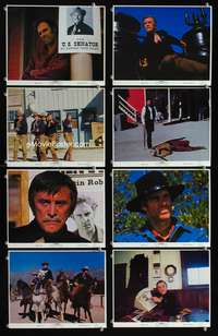 b092 POSSE 8 8x10 mini movie lobby cards '75 Kirk Douglas, Bruce Dern