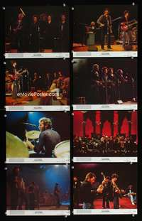 b070 LAST WALTZ 8 8x10 mini movie lobby cards '78 Scorsese