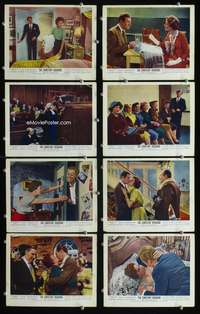 b290 CONSTANT HUSBAND 8 English Front of House movie lobby cards '55 Rex Harrison