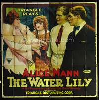 d002 WATER LILY six-sheet movie poster '19 great stone litho of Alice Mann!