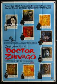 d045 DOCTOR ZHIVAGO special Forty by Sixty movie poster '65 David Lean epic!