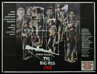 d067 BIG RED ONE subway movie poster '80 Samuel Fuller, Marvin