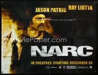 d074 NARC subway movie poster '02 Ray Liotta, Jason Patric
