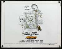 e048 ARNOLD style B half-sheet movie poster '73 Stella Stevens, McDowall