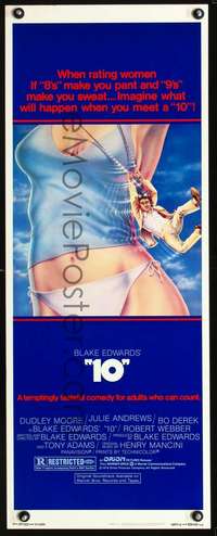 f150 '10' insert movie poster '79 Dudley Moore, sexy Bo Derek!