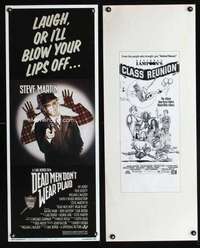 f292 DEAD MEN DON'T WEAR PLAID insert movie poster '82 Steve Martin