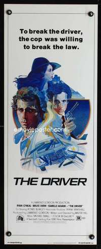 f310 DRIVER insert movie poster '78 Walter Hill, cool Daily artwork!
