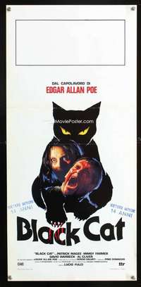f014 BLACK CAT Italian locandina movie poster '80 Lucio Fulci