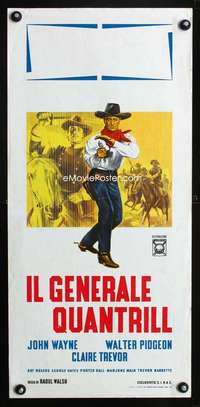 f034 DARK COMMAND Italian locandina movie poster R62 John Wayne