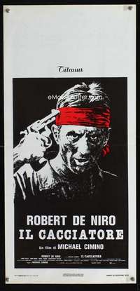 f035 DEER HUNTER Italian locandina movie poster '78 Robert De Niro