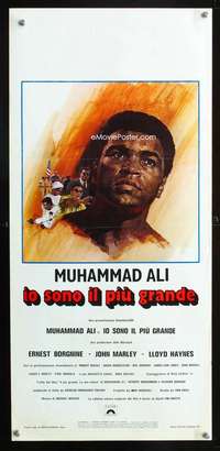 f059 GREATEST Italian locandina movie poster '77 boxer Muhammad Ali!