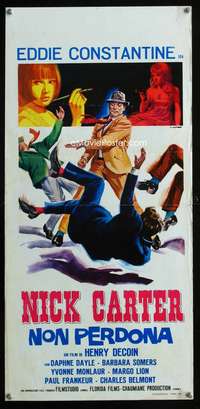 f078 LICENSE TO KILL Italian locandina movie poster '64 Casaro art!