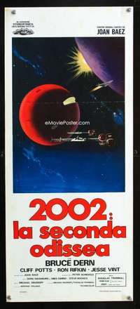 f124 SILENT RUNNING Italian locandina movie poster '72 different art!