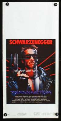 f136 TERMINATOR Italian locandina movie poster '85 Schwarzenegger