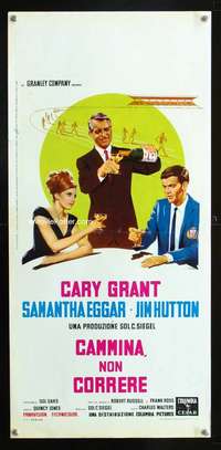 f144 WALK DON'T RUN Italian locandina movie poster '66 Cary Grant