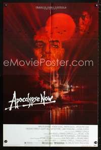 h046 APOCALYPSE NOW one-sheet movie poster '79 Brando, Coppola, Peak art