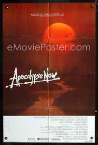 h047 APOCALYPSE NOW advance one-sheet movie poster '79 Coppola, Bob Peak art